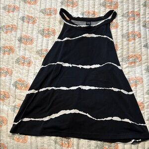 Black and White Striped Tank Top